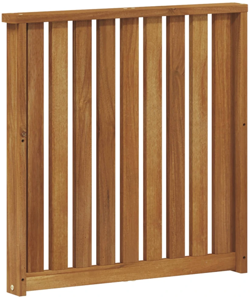 Porankiai 2 vnt. Ruda 60 x 6 x 61 cm Kietos akacijos mediena