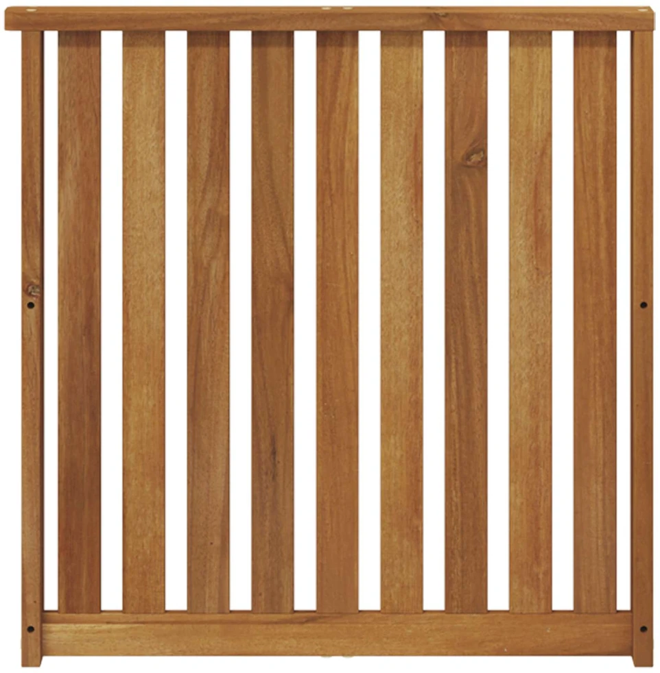 Porankiai 2 vnt. Ruda 60 x 6 x 61 cm Kietos akacijos mediena