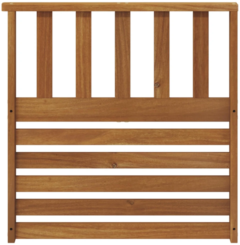 Porankiai 2 vnt. Ruda 60 x 6 x 61 cm Kietos akacijos mediena