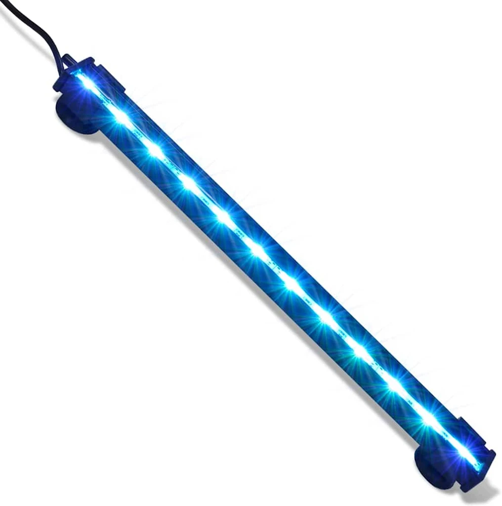 Povandeninės LED burbulus skleidžiančios akvariumo lempos, RGB, 32cm