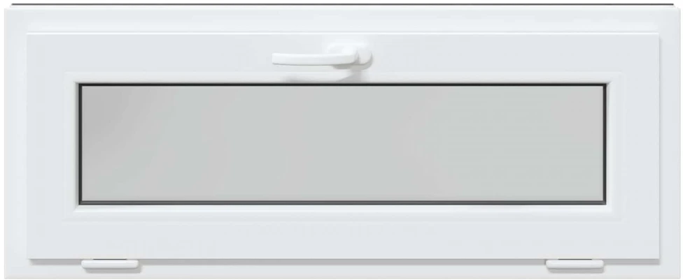 Požeminio lango RISOR 100 x 40 cm PVC ir stiklas