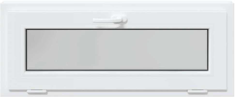Požeminio lango RISOR 100 x 40 cm PVC ir stiklas