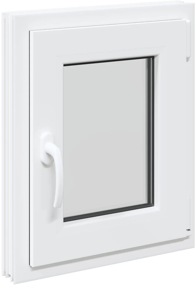 Požeminio lango RISOR 40 x 60 cm PVC ir stiklas