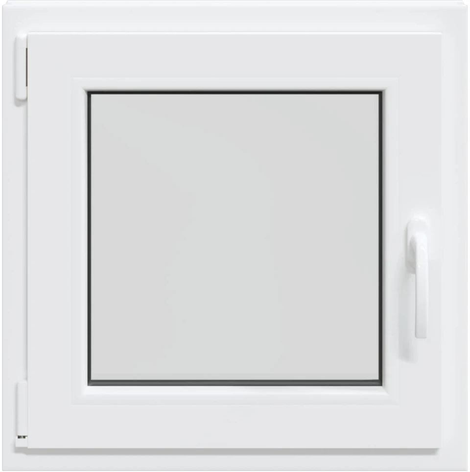 Bendras lango vidinis atspalvis baltas RISOR 50 x 50 cm