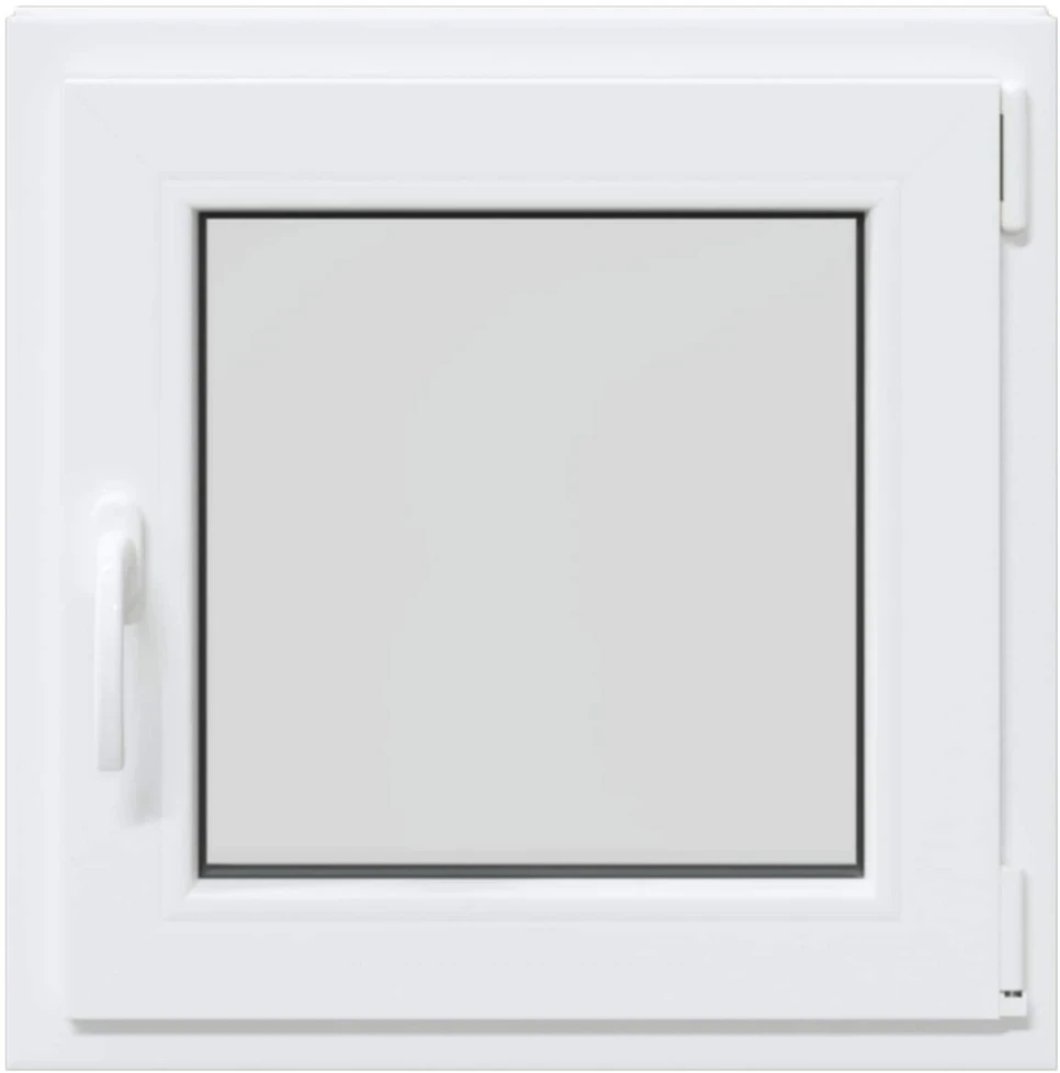 Bendras lango vidinis atspalvis baltas RISOR 50 x 50 cm