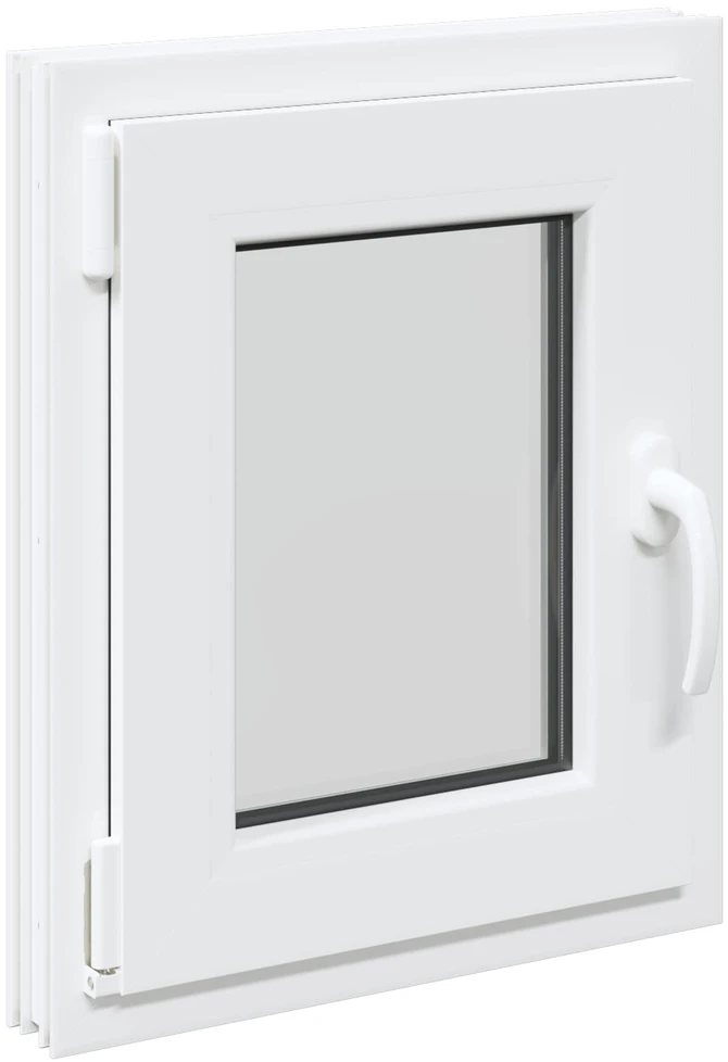 Požeminio lango RISOR 50 x 55 cm PVC ir stiklas