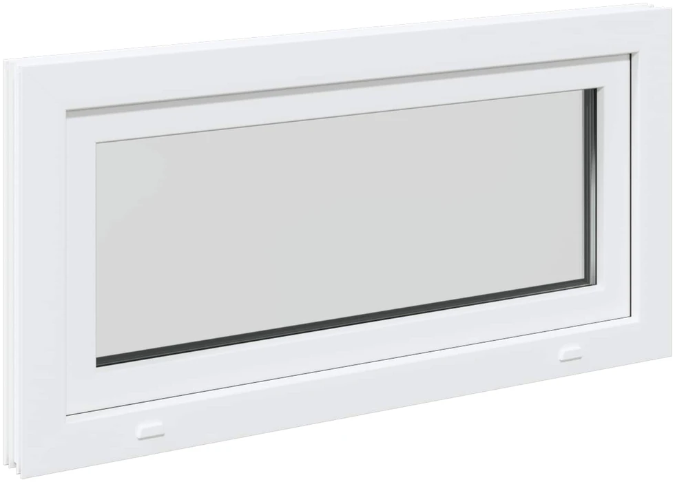 Požeminio lango RISOR 50 x 55 cm PVC ir stiklas