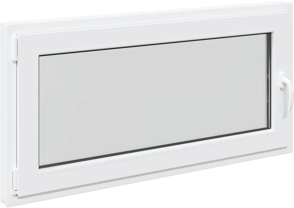 Požeminio lango RISOR 50 x 55 cm PVC ir stiklas