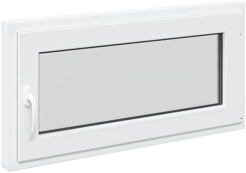 Požeminio lango RISOR 50 x 55 cm PVC ir stiklas