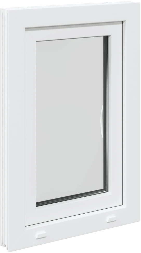 Požeminio lango RISOR 50 x 80 cm PVC ir stiklas