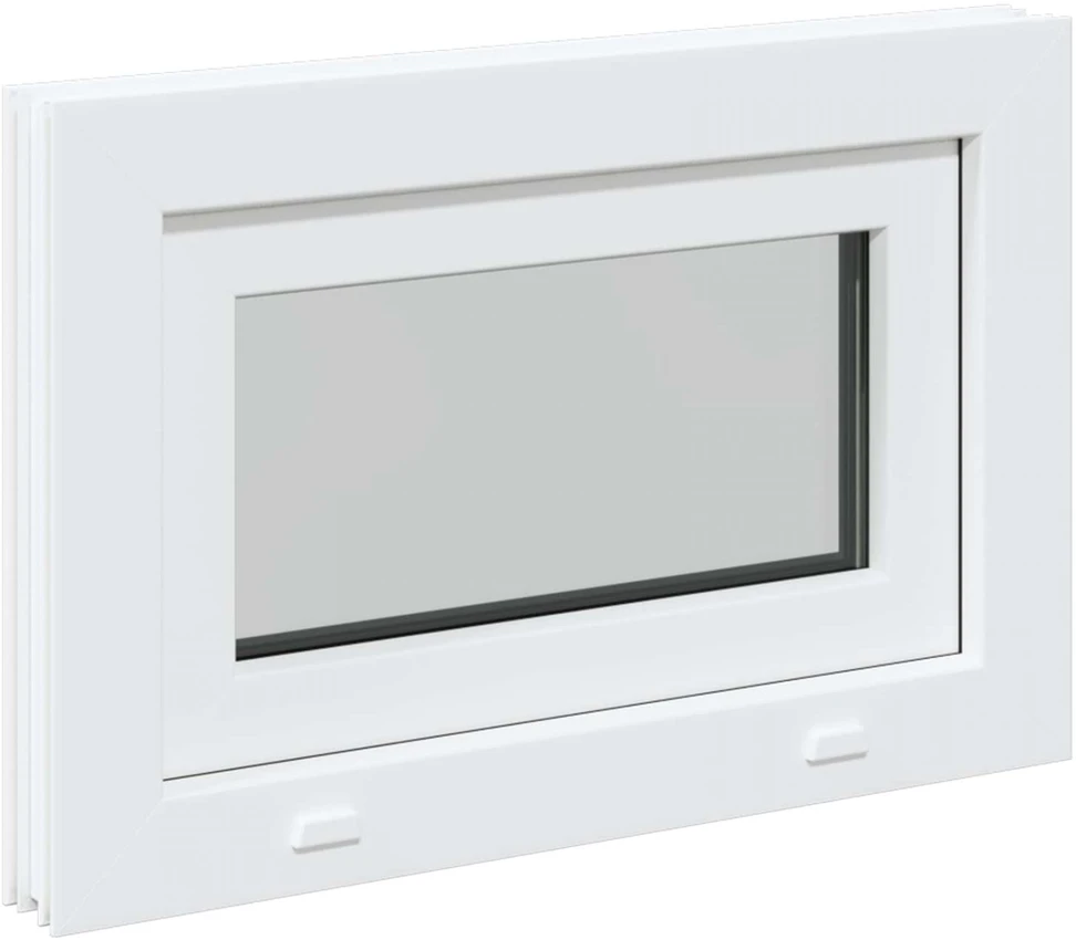 Požeminio lango RISOR 60 x 40 cm PVC ir stiklas