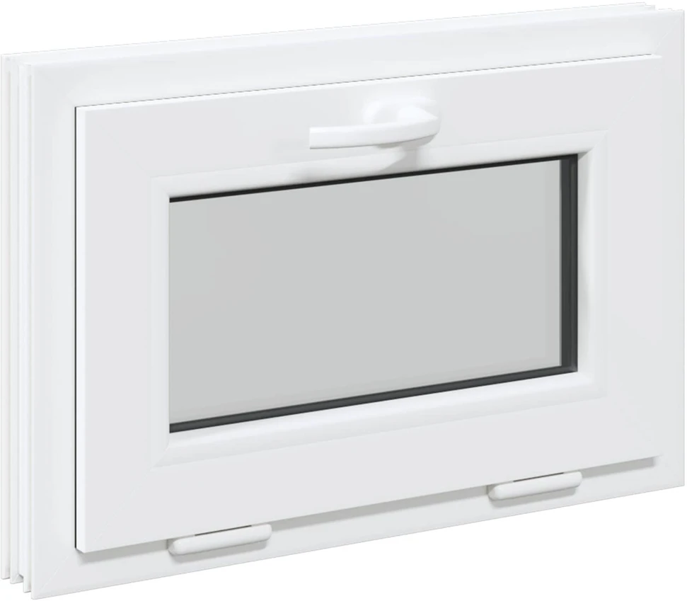 Požeminio lango RISOR 60 x 40 cm PVC ir stiklas