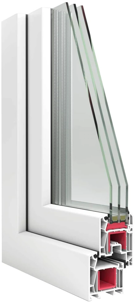 Požeminio lango RISOR 60 x 40 cm PVC ir stiklas
