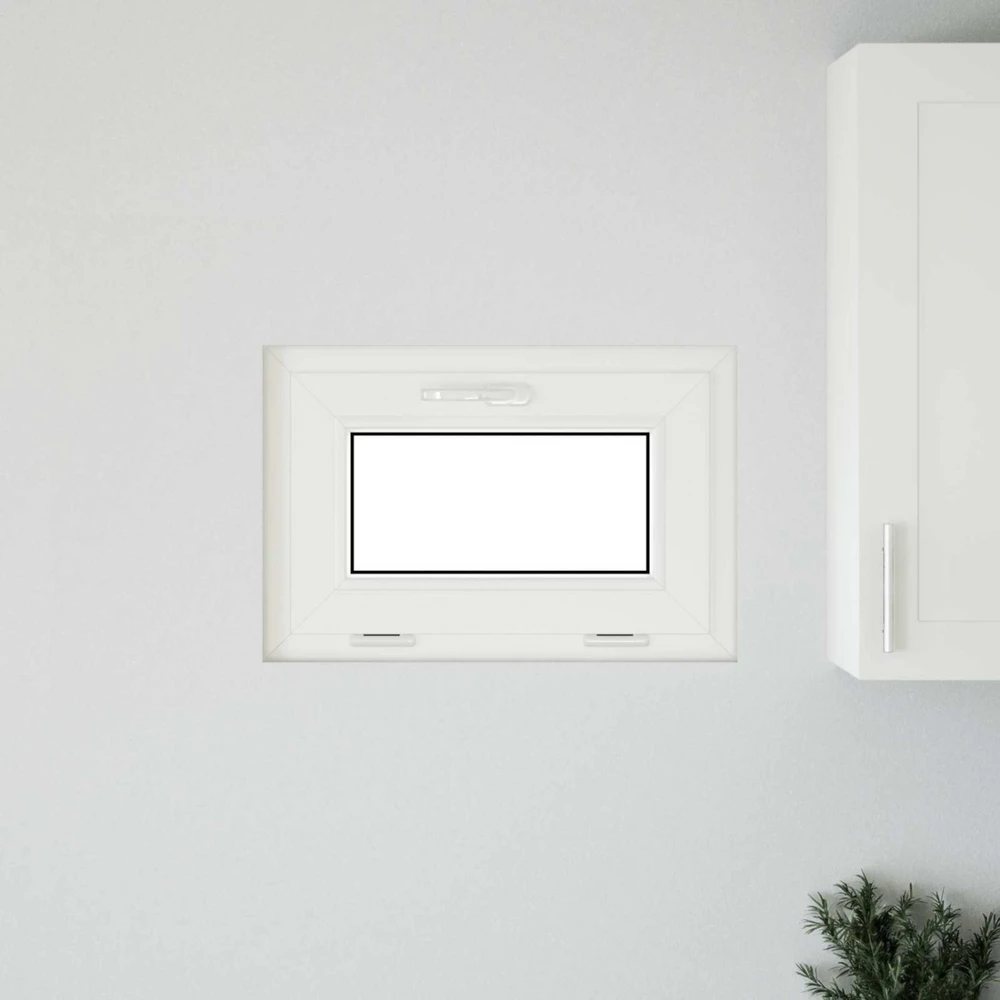 Požeminio lango RISOR 60 x 40 cm PVC ir stiklas