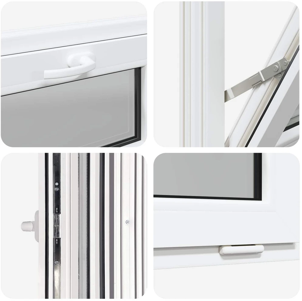 Požeminio lango RISOR 60 x 40 cm PVC ir stiklas