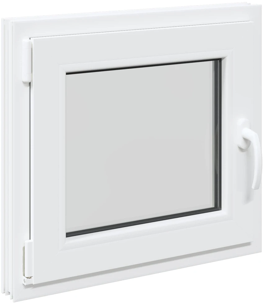Bendras lango vidinis atspalvis baltas RISOR 60 x 55 cm