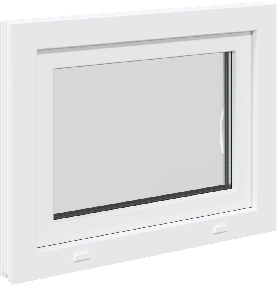 Požeminio lango RISOR 70 x 60 cm PVC ir stiklas
