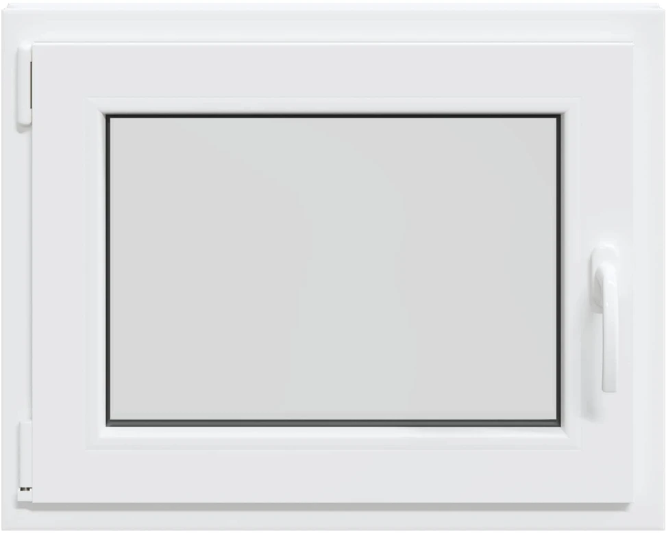 Požeminio lango RISOR 70 x 60 cm PVC ir stiklas
