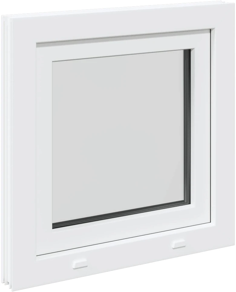 Bendras lango vidinis atspalvis baltas RISOR 70 x 70 cm