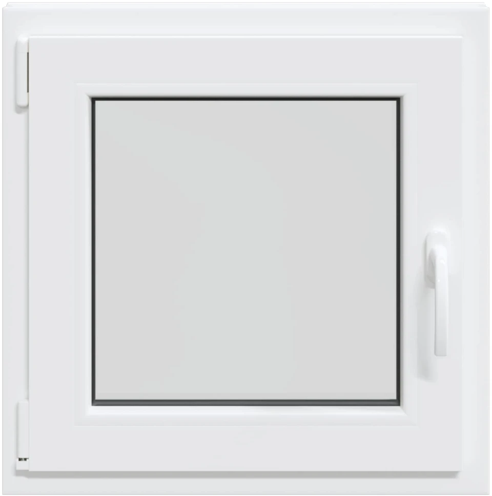 Bendras lango vidinis atspalvis baltas RISOR 70 x 70 cm