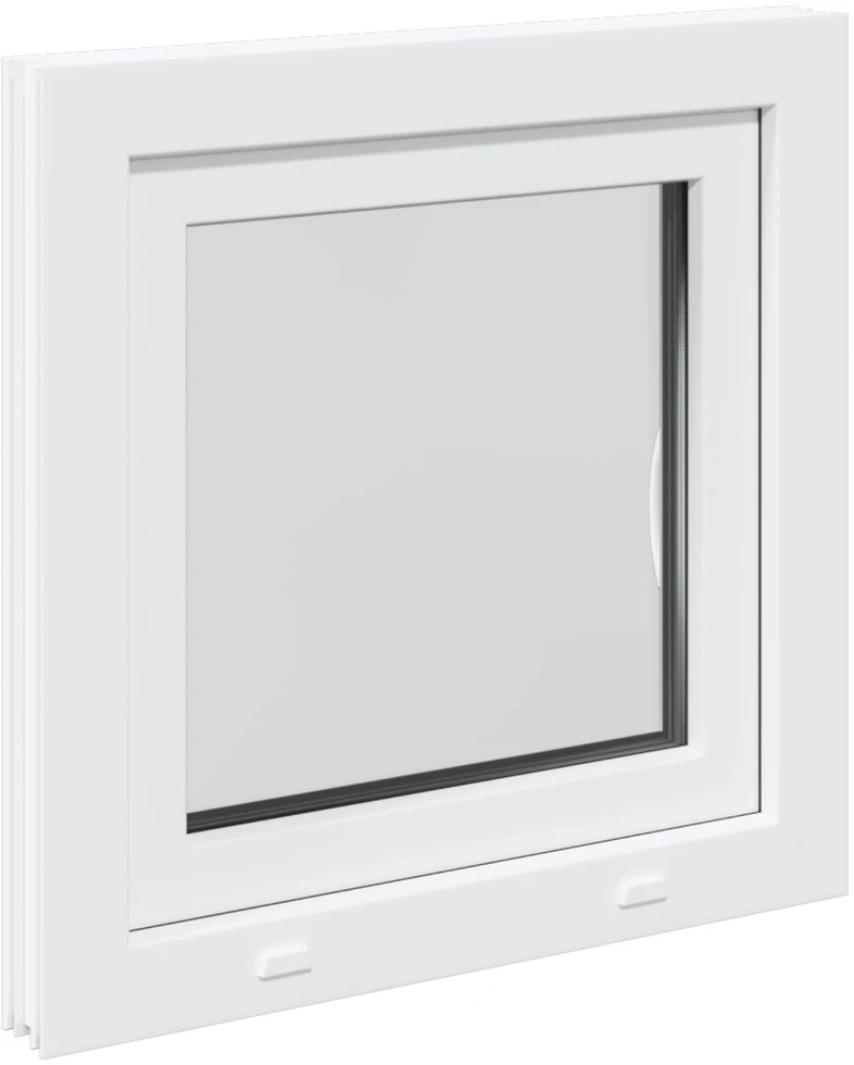 Bendras lango vidinis atspalvis baltas RISOR 70 x 70 cm