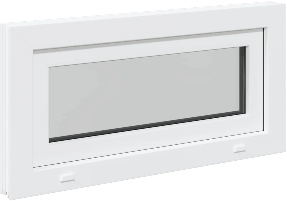Požeminio lango RISOR 80 x 40 cm PVC ir stiklas