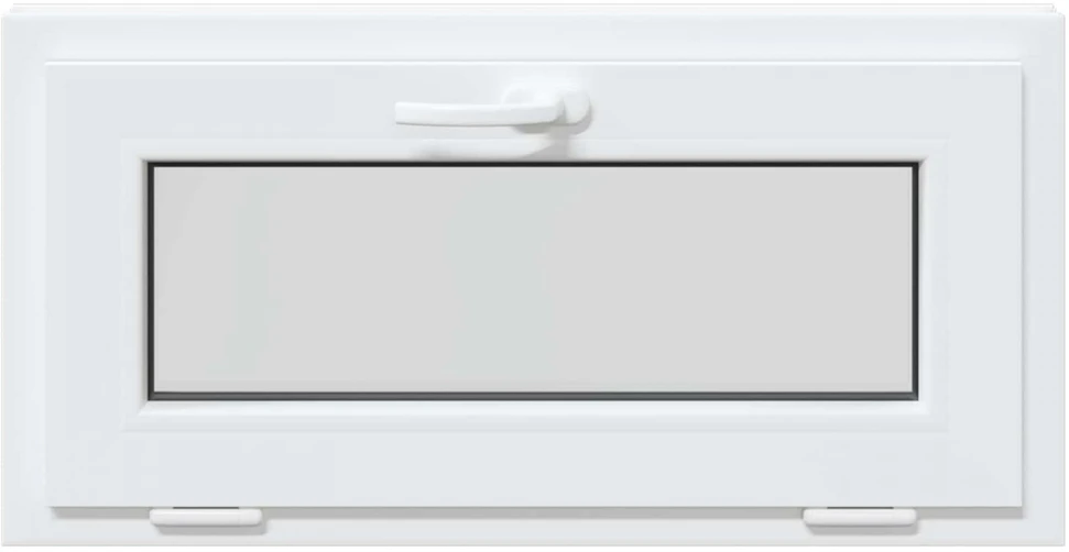 Požeminio lango RISOR 80 x 40 cm PVC ir stiklas