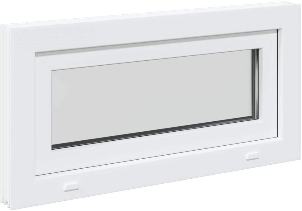 Požeminio lango RISOR 80 x 40 cm PVC ir stiklas