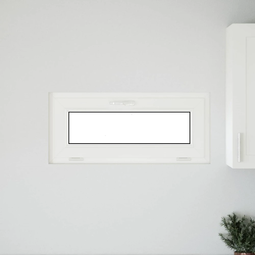 Požeminio lango RISOR 90 x 40 cm PVC ir stiklas