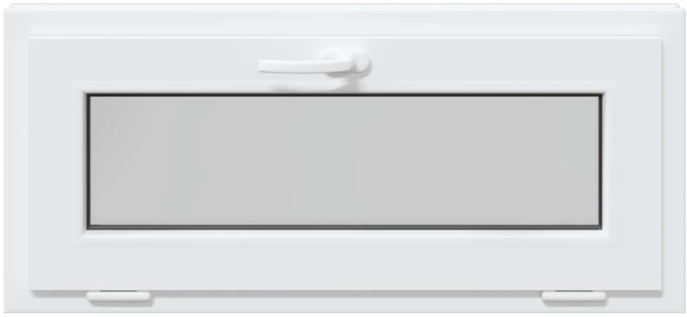 Požeminio lango RISOR 90 x 40 cm PVC ir stiklas