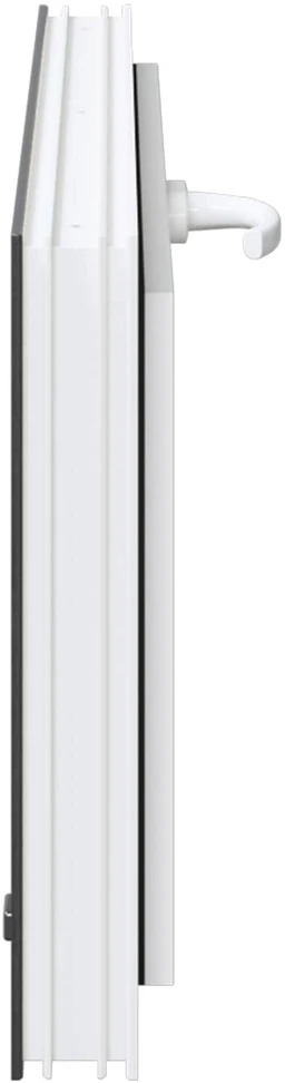 Požeminio lango RISOR 90 x 40 cm PVC ir skaidrus, lygus stiklas