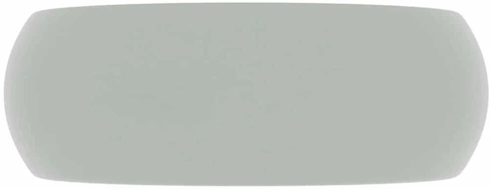 Prabangus praustuvas, matinis pilkas, 40x15cm, keramika