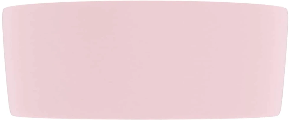 Prabangus praustuvas, matinis rožinis, 40x15cm, keramika