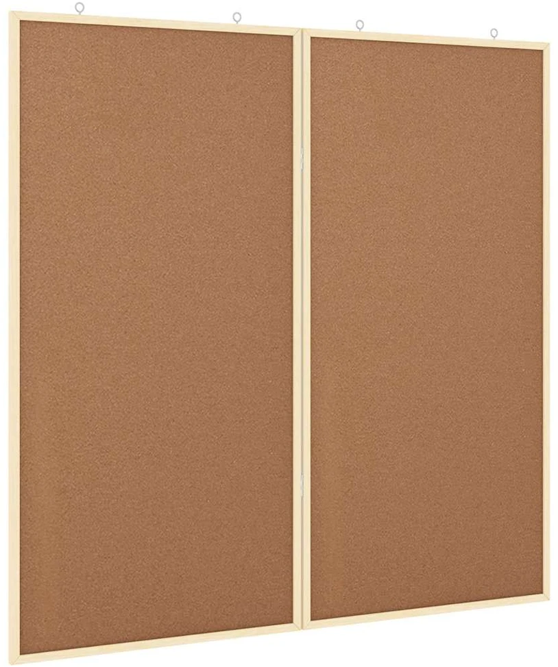 Pranešimų lenta 100 x 100 x 1,4 cm Pušies masyvas Ruda