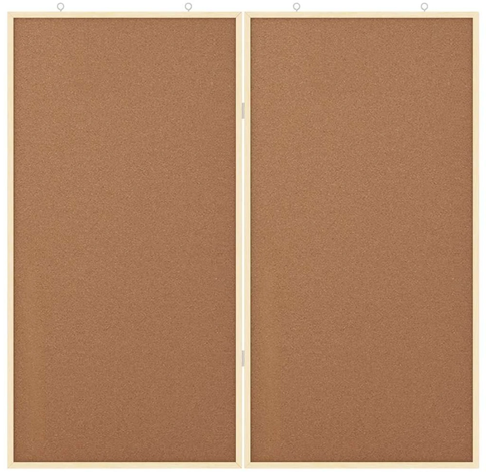 Pranešimų lenta 100 x 100 x 1,4 cm Pušies masyvas Ruda