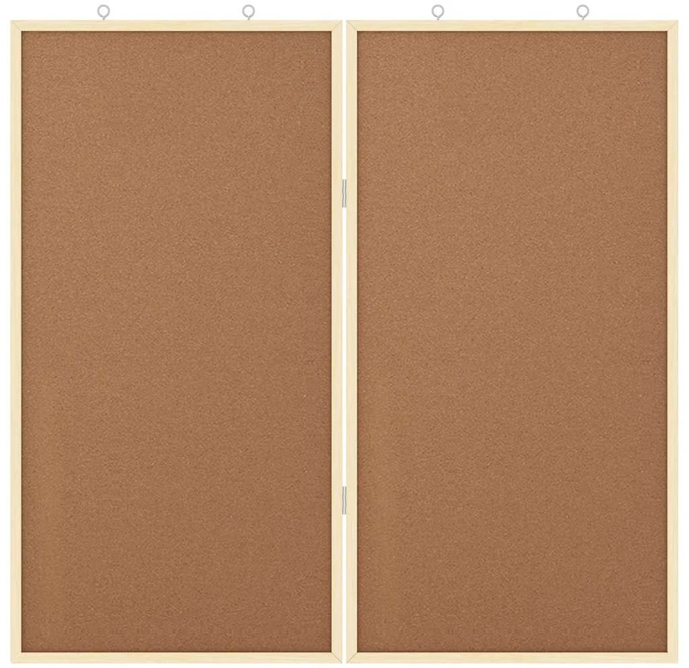 Pranešimų lenta 80 x 80 x 1.4 cm Pušies masyvas Ruda