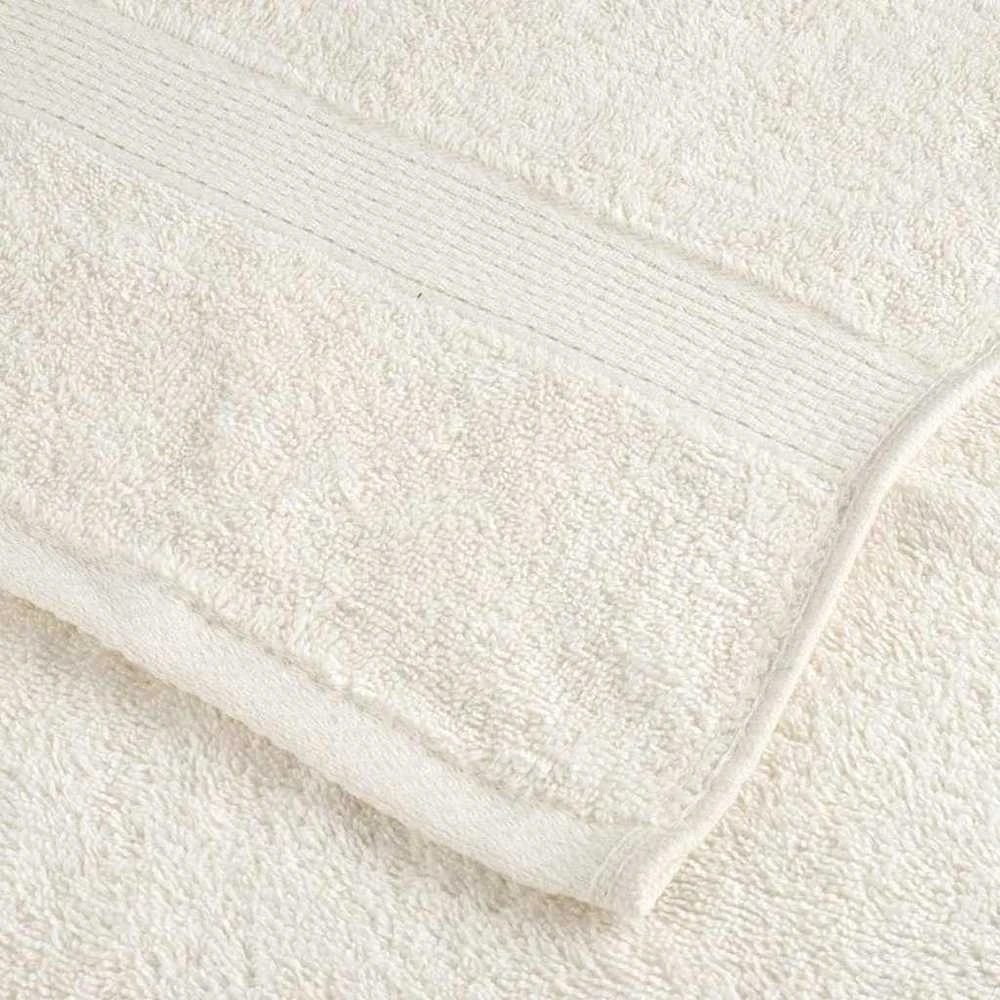 Svečių Rankšluostis SOLUND 10 vnt. Kreminė 15 x 21 cm 550 gsm