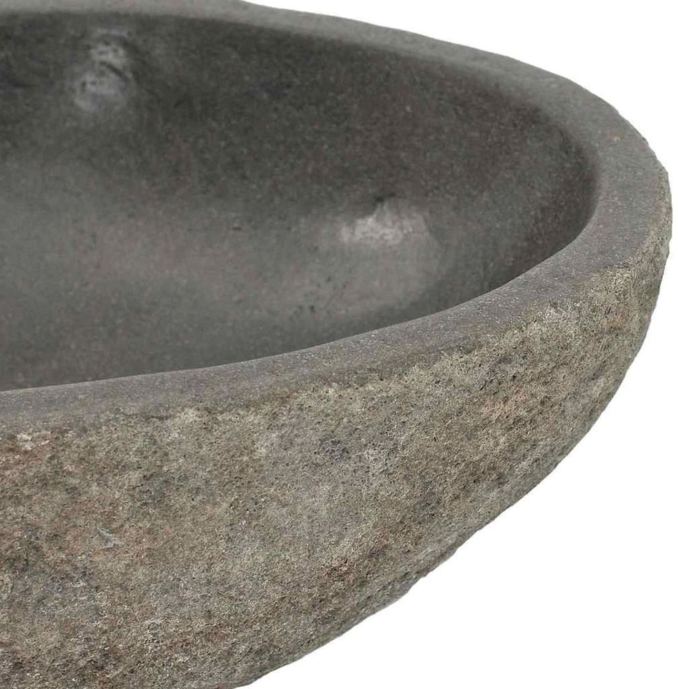 Praustuvas, (29-38)x(24-31)cm, upės akmuo, ovalo formos