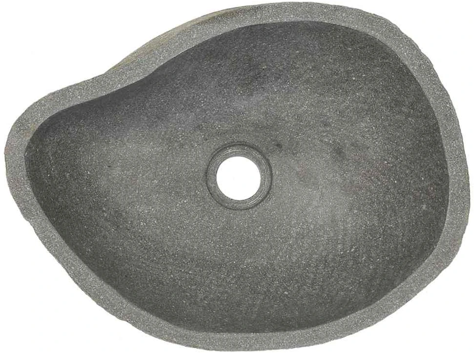 Praustuvas, (37-46)x(29-36)cm, upės akmuo, ovalo formos