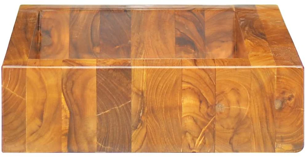 Praustuvas, 50x35x10cm, tikmedžio medienos masyvas