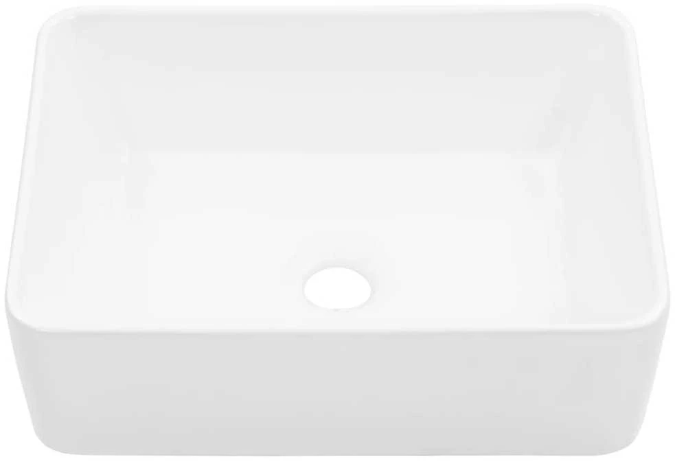 Praustuvas, baltos sp., 40x30x13cm, keramika