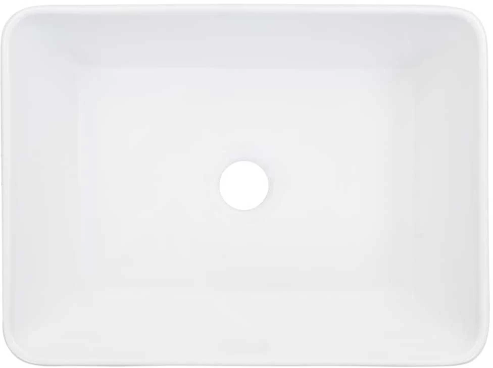 Praustuvas, baltos sp., 40x30x13cm, keramika