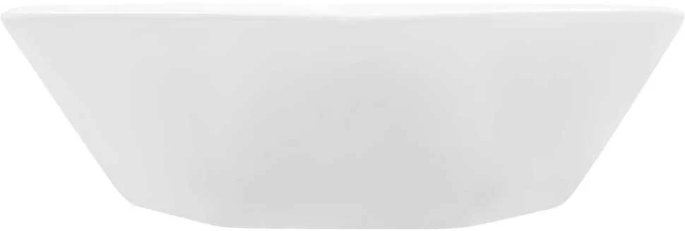 Praustuvas, baltos sp., 41x36,5x12cm, keramika