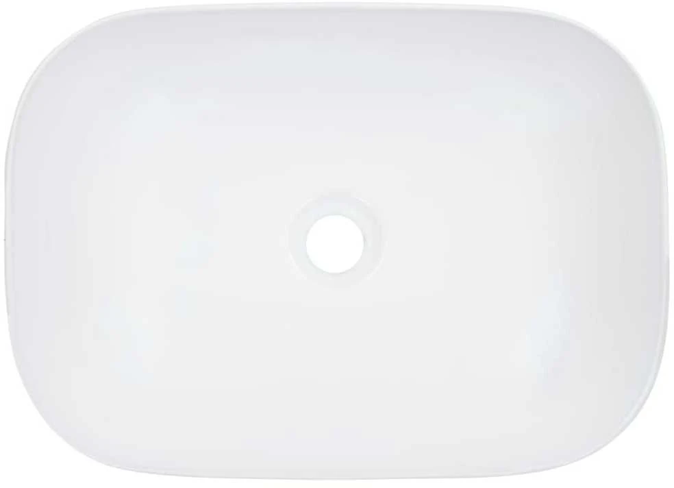 Praustuvas, baltos sp., 45,5x32x13 cm, keramika