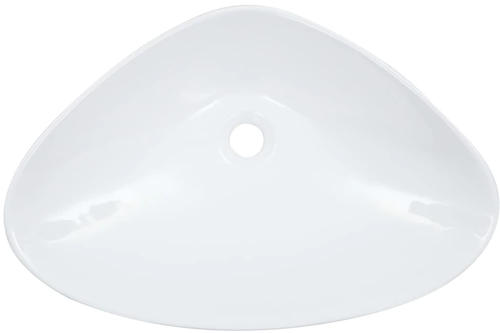 Praustuvas, baltos sp., 58,5x39x14 cm, keramika