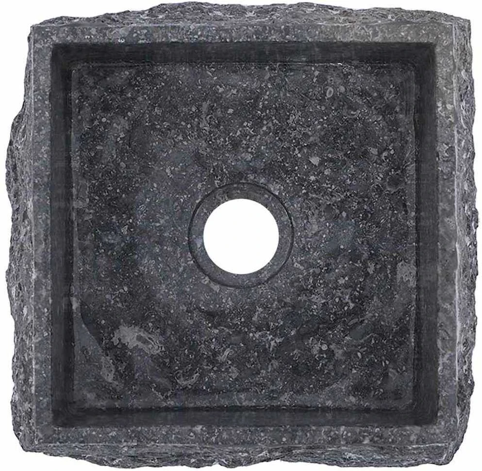 Praustuvas, pilkos spalvos, 30x30x13cm, marmuras