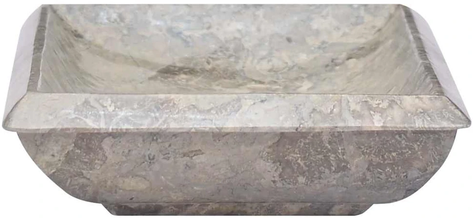 Praustuvas, pilkos spalvos, 50x35x10cm, marmuras