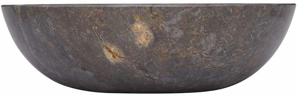Praustuvas, pilkos spalvos, skersmuo 40x12cm, marmuras