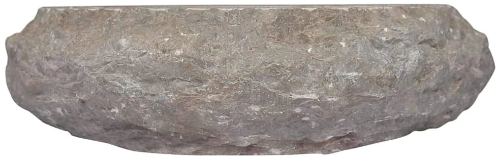 Praustuvas, pilkos spalvos, skersmuo 40x12cm, marmuras