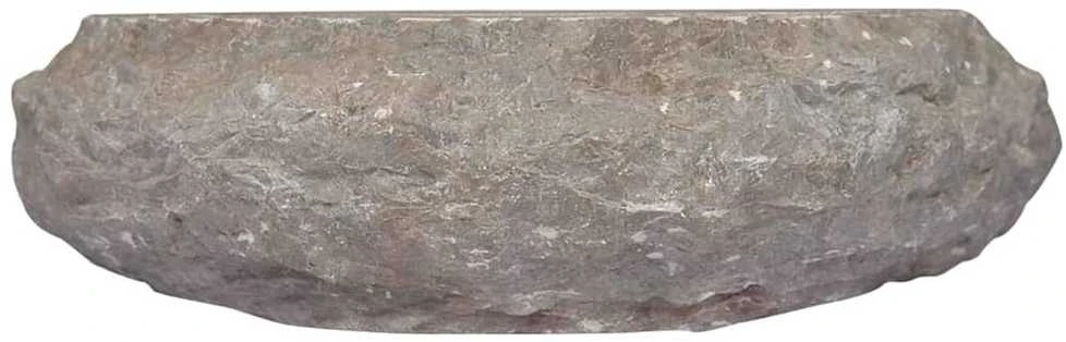 Praustuvas, pilkos spalvos, skersmuo 40x12cm, marmuras